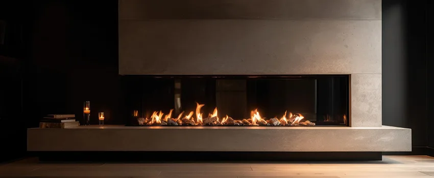 Gas Fireplace Ember Bed Design Services in Douglasville, Georgia