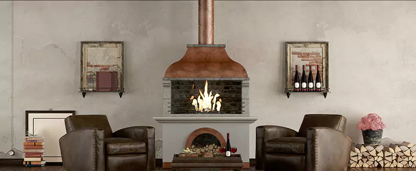 Thelin Hearth Products Providence Pellet Insert Fireplace Installation in Douglasville, GA
