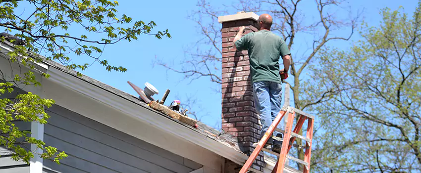 Vinyl and PVC Chimney Flashing Installation in Douglasville, GA