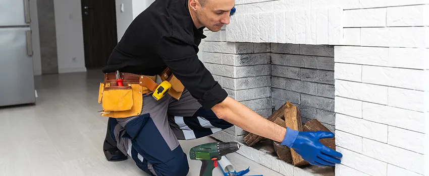 Fireplace Damaged Damper Frame Repair Services in Douglasville, Georgia